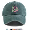 Pc Peace Sign Peace Hand Printed Baseball Cap Trucker Hat Comfortable and Breathable Stylish and Beautiful Cartoon Game