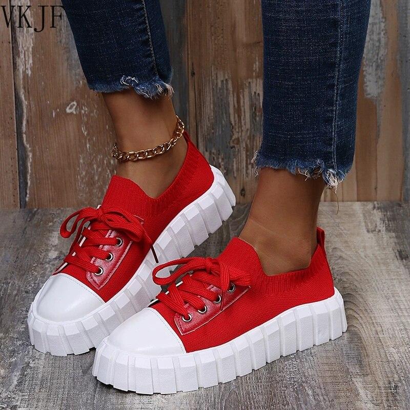 Cheap Shoes For Women 2023 Spring New Fashion Stretch Fabric Ladies
