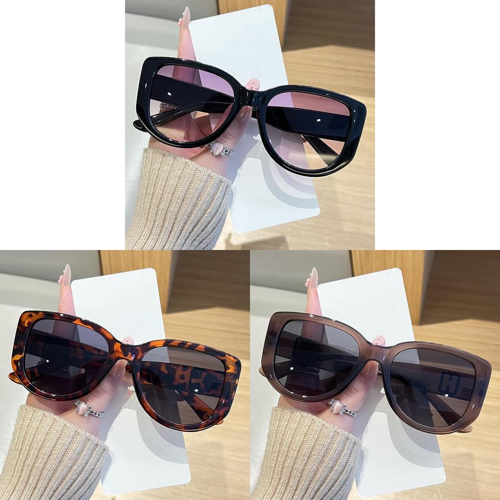 Retro Cat Eye Polarized Sunglasses Uv400 For Women With Full Frame Pc Lenses