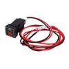 Prise allume-cigare pour voiture Type C Charge Rapide QC3.0 PD3.0 Double Port USB Remplacement pour Rav4 Corolla Camry Série 70 Prado