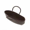Bolsa Tote Mini Flat Gora Dragon Diffusion 8809 Castanho Escuro