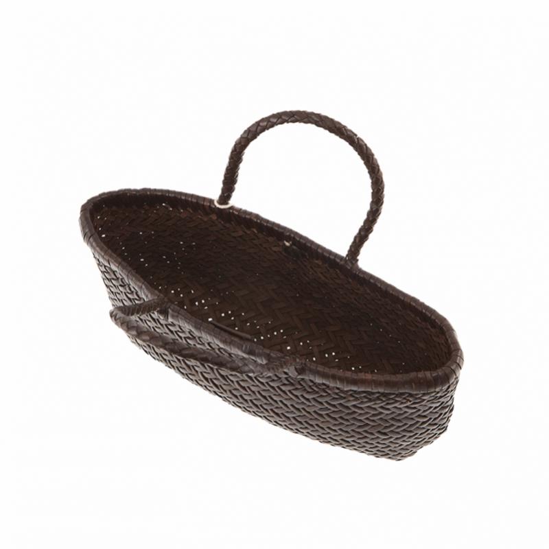 Bolsa Tote Mini Flat Gora Dragon Diffusion 8809 Castanho Escuro