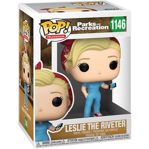 Parky a rekreace Leslie the Riveter Pop! Vinyl