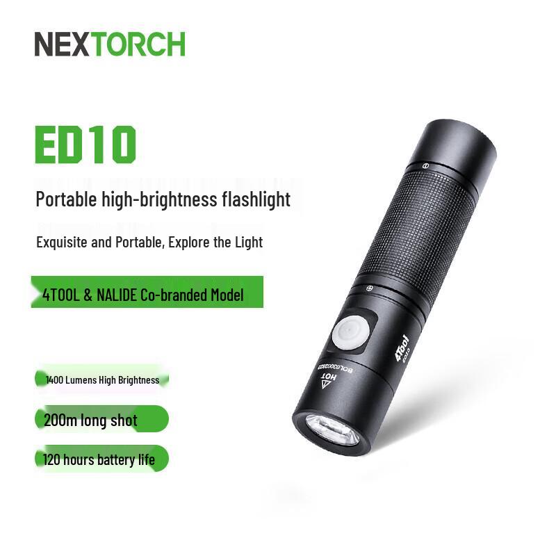 NEXTORCH ED10 High-Brightness Rechargeable LED Flashlight