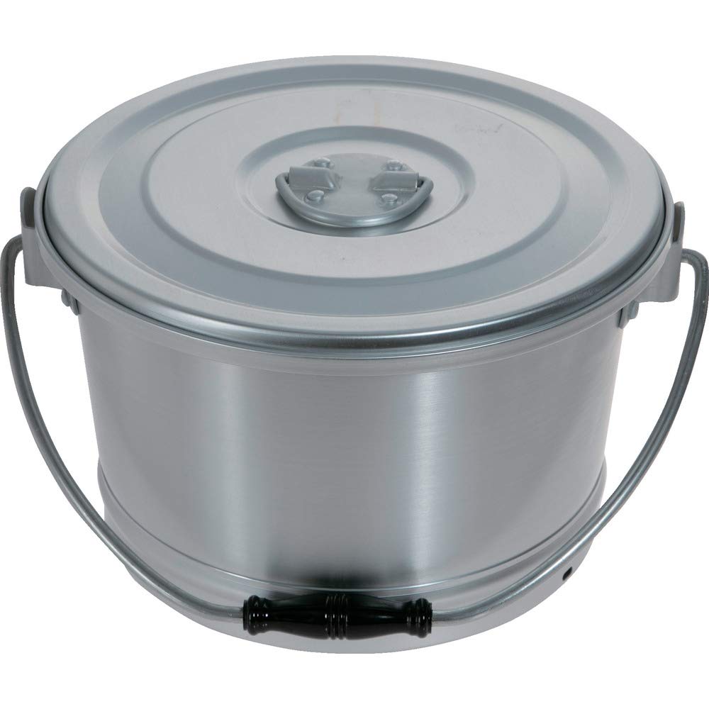 

TRUSCO Aluminum Round Single Food Can 10L 270X240 ARCA-10