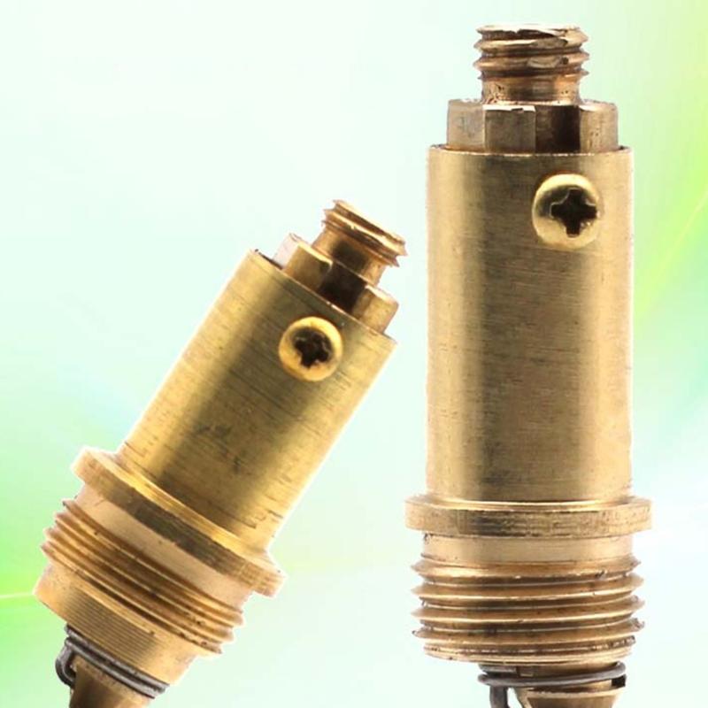 Sink Drain Stopper Plug Bolts Replacement Copper Push Spring Plug Bounce Valves Bolts for Bathroom Sink Bathtub Basins