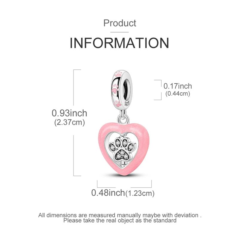 Charm 925 Silver Beads Pendant Magic Cube Butterfly Cat Dangle Fit Original Bracelet Necklace Charms Jewelry Gift