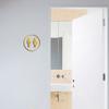 Bathroom Door Decoration 1mm Acrylic Wall Sticker Bathroom Logo Door Sticker Wall Layout Sticker