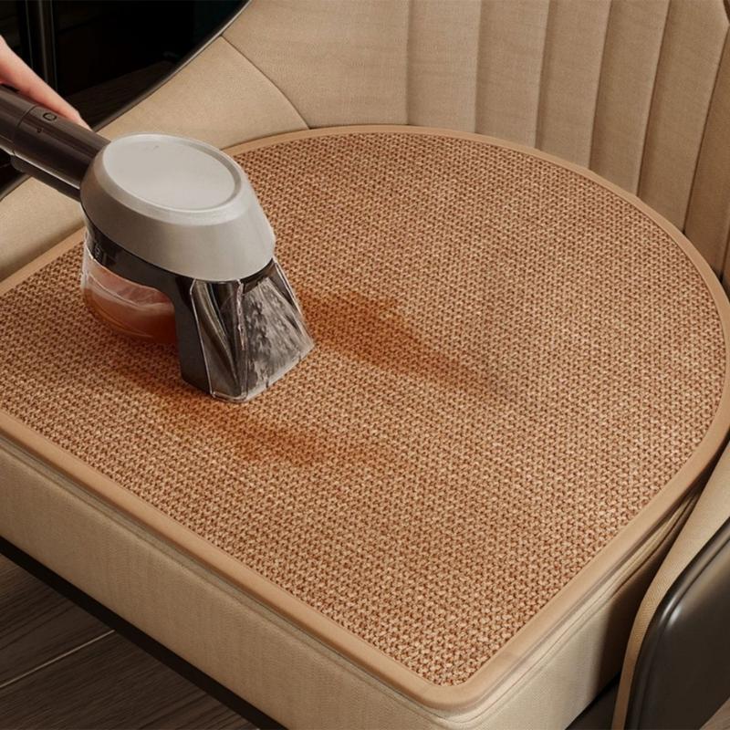 Chair Cushion Slip Proof Seating Cushion Semicircular Cooling Fabric Chair Cushions for Kitchen Dining or Office Use