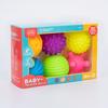 6Pcs Baby Toys Sensory Balls For Children Textured Hand Touch Ball Soft Massage Ball Infant Rattle Senses Toys Educational Bath
