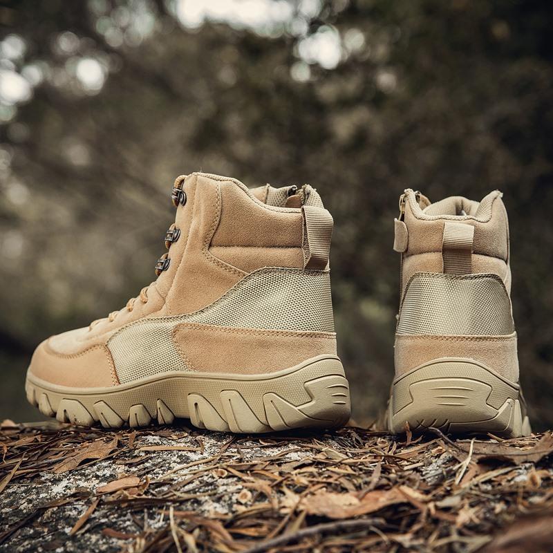 Men Hiking Shoes Tourist Trekking Sneakers Mountain Boots Climbing Fashion Outdoor Work Ankle Boot High Quality Casual Sports