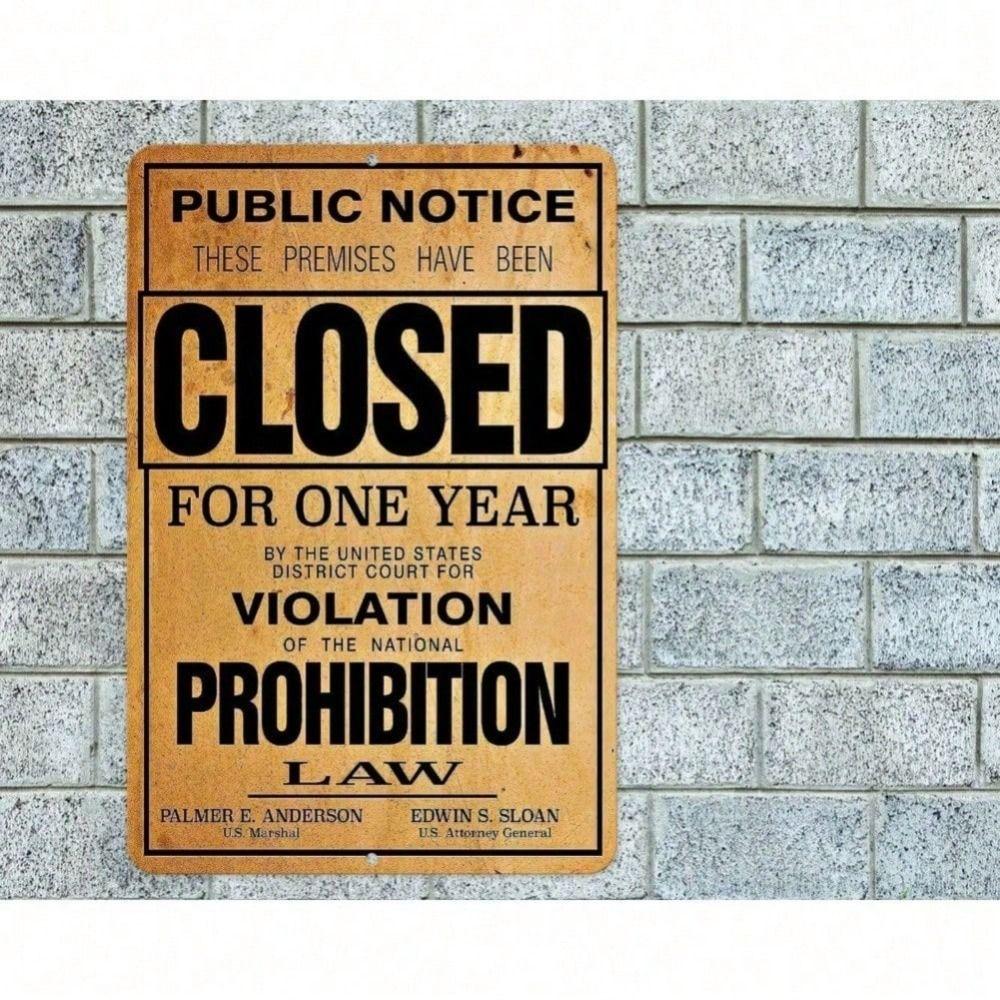 

Metal Wall Art Decor, Retro Sign for Home Living Room, 20x30cm