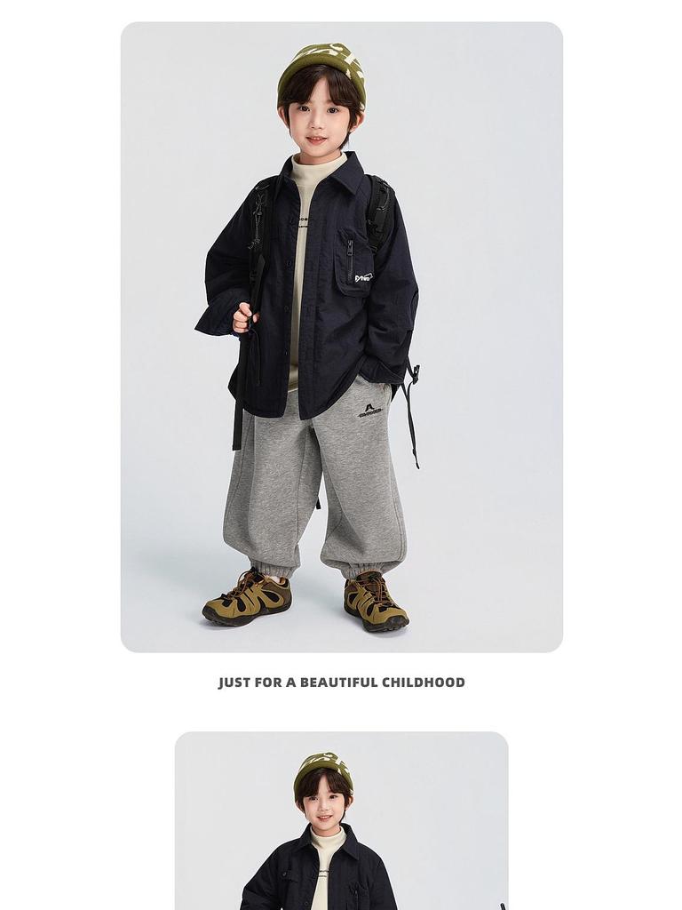 2025 Winter Jungen Steppjacke: Warm, Verdickt im Märchenstil für Kinder