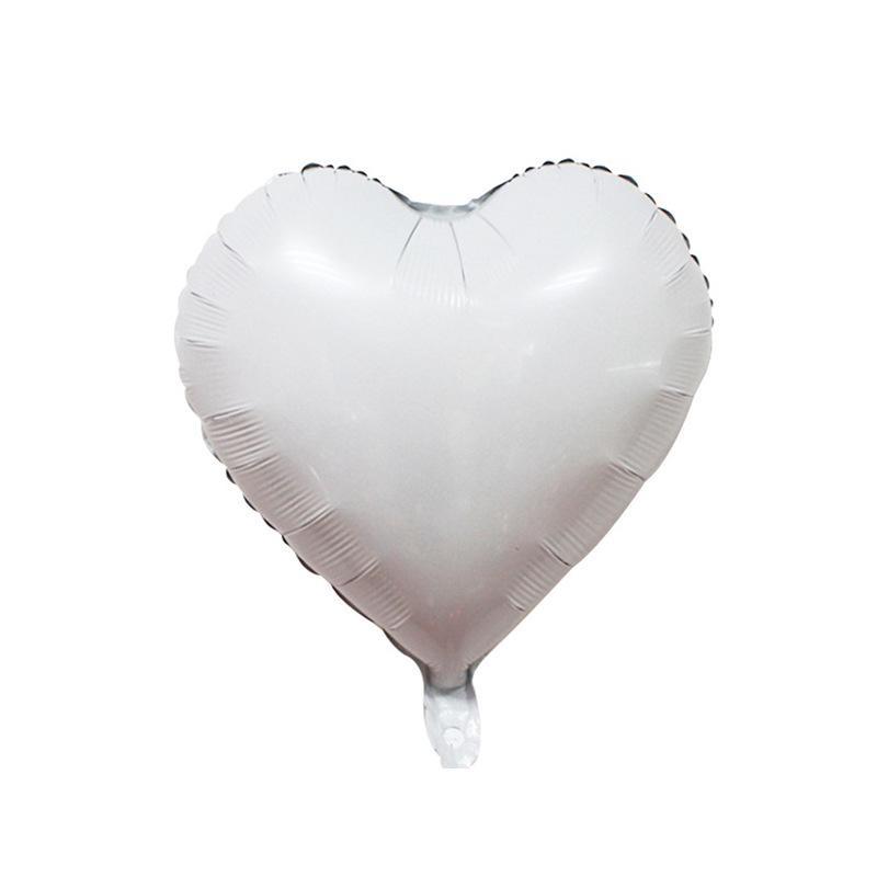 Heart-shaped Aluminum Foil Balloon - 18-inch Valentine's Day Confession Balloon