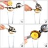 Manual Stainless Steel Lemon Squeezer Citrus Press Juicer Squeezer Lime Kitchen Bar Tool - Copper/gold/silver Color