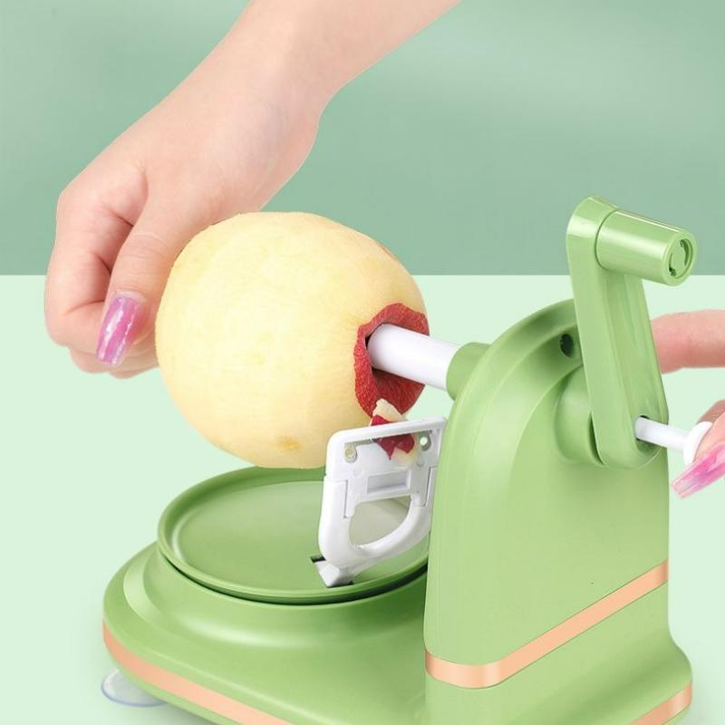 Apple Peeler Machine Automatic Fruit Skinner Hand Crank Corer Slicer for Potato Pear Vegetable Kitchen Gadget Tool Easy Use