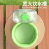 Dog going out water cup folding kettle portable water dispenser outdoor dog walking large capacity kettle going out feeding bowl