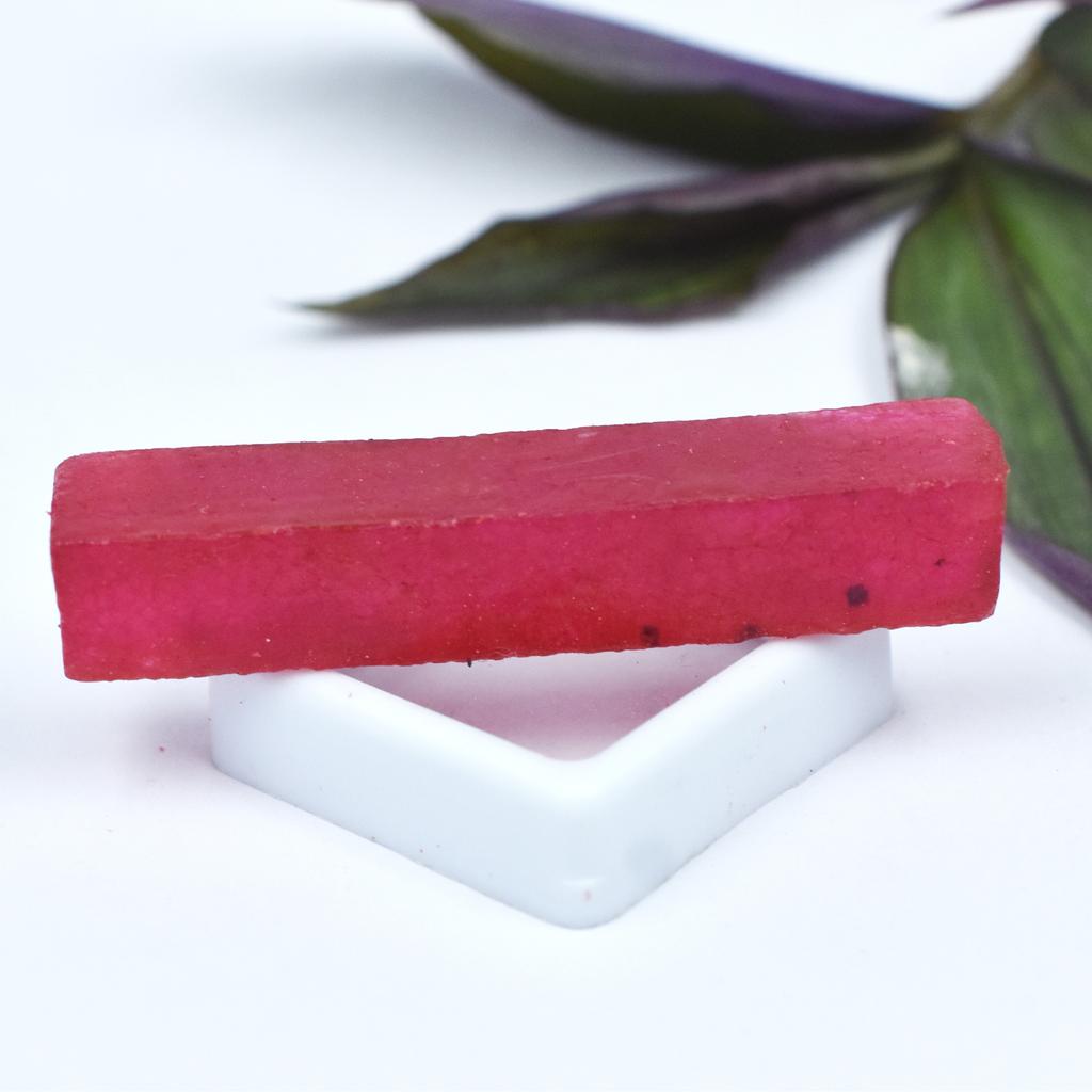 Natural Red Ruby 80ct Raw Rough Certified Loose Gemstone