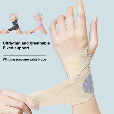 Wrist Brace Sport Slim Wrist Wrap Adjustable Soft Breathable Adjustable Carpal Tunnel