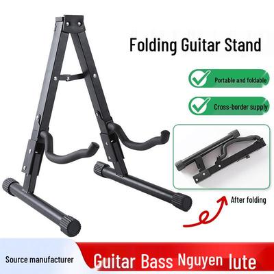 Universal A-frame Guitar Stand for Electric, Acoustic, and Bass Guitars