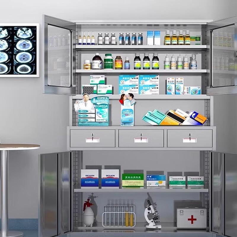 Longchan Stainless Steel Medicine & Instrument Cabinet