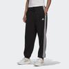 Adidas Logo Striped Retro Sports Lace-Up Casual Pants Women Bottoms Black HD4306