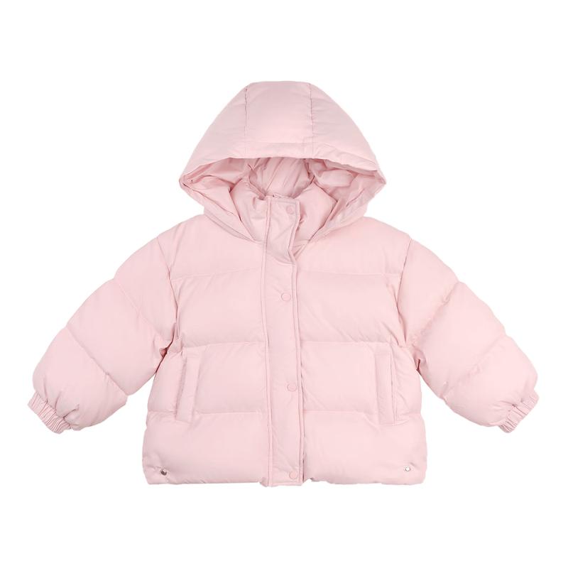 LUSON Baby Girls' 3-Proof Mid-length Down Coat