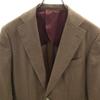 HOLLAND & SHERRY Veste sur mesure en laine Fabriqué au Japon Marron Homme Occasion