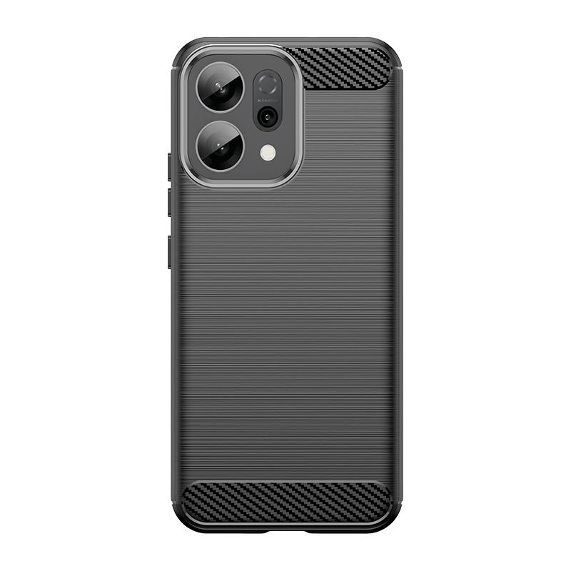 

For Reno 14 Pro Case Cover Reno 14 Pro Capa Phone Bumper Back Shockproof Coque Carbon Fiber Soft TPU For Fundas OPPO Reno 14 Pro Oppo Reno14 Pro