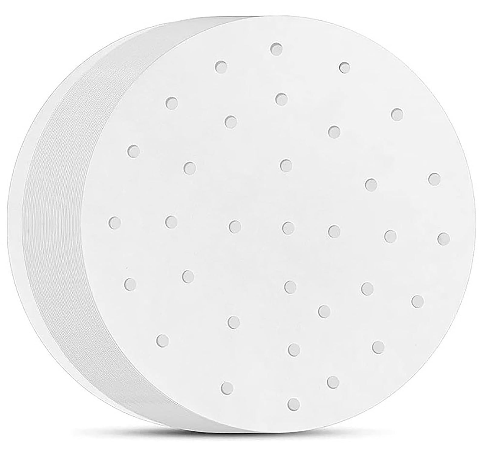 

Steamer Sheets Disposable Cooking Sheets for Chinese Steamers (100 sheets) - Round, (18cm diameter)
