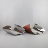 Creative Shaped Geometric Metal Curled Edge Tray, Fruit Tray, Stainless Steel Tableware, Living Room Dining Table Decoration