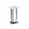 Adjustable Furniture Support Legs, Cabinet Sofa Bed Table Feet, Sturdy, NonSlip, RustResistant Black