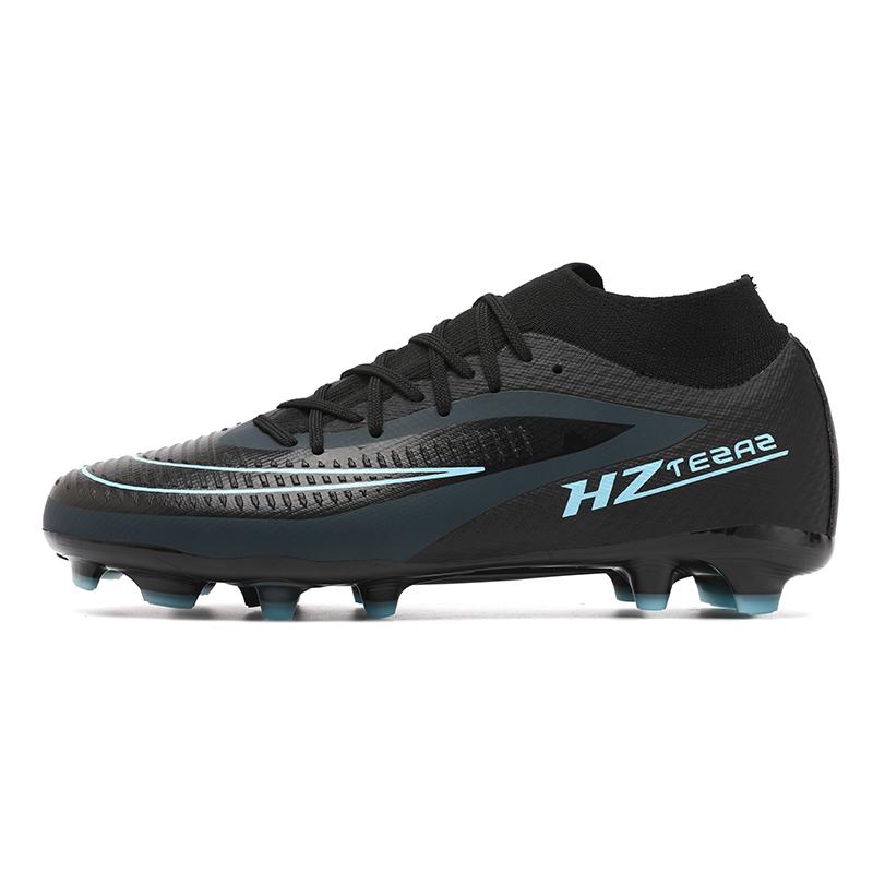 Mens Football Shoes Original Fast Professional Grass Training Lightweight Breathable Indoor TF/FG Youth Athletic Soccer Shoes