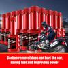 Catalytic Converter , Catalyzer Cleaning Agent for Sludge Removal, Multi-functional Carbon Remover Engine Performance Improver, 60ml for Motorcycles
