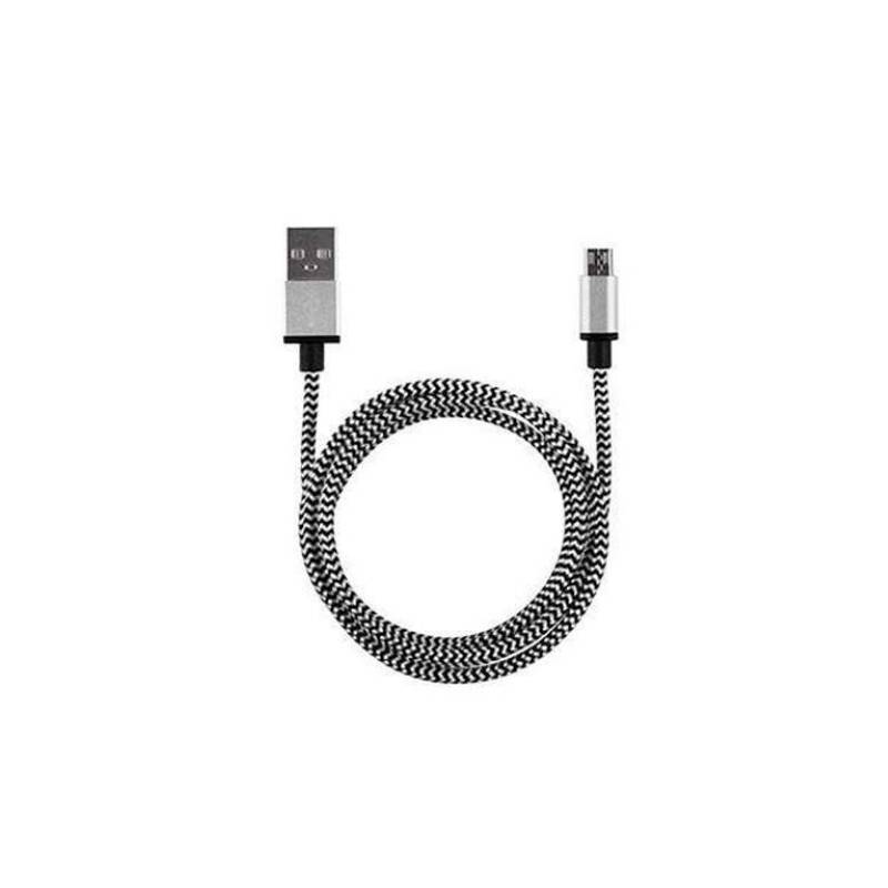 Android Micro Usb Charging Cable With Durable Nylon Braided Material For Smartphone Data Transfer And Fast Charging