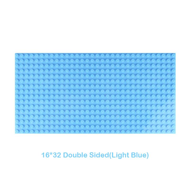 Płytka bazowa 32x32 punkty dwustronna na klocki 16x16 City Classic Płytki blokowe DIY Plastikowy mały blok Część do montażu Zabawka