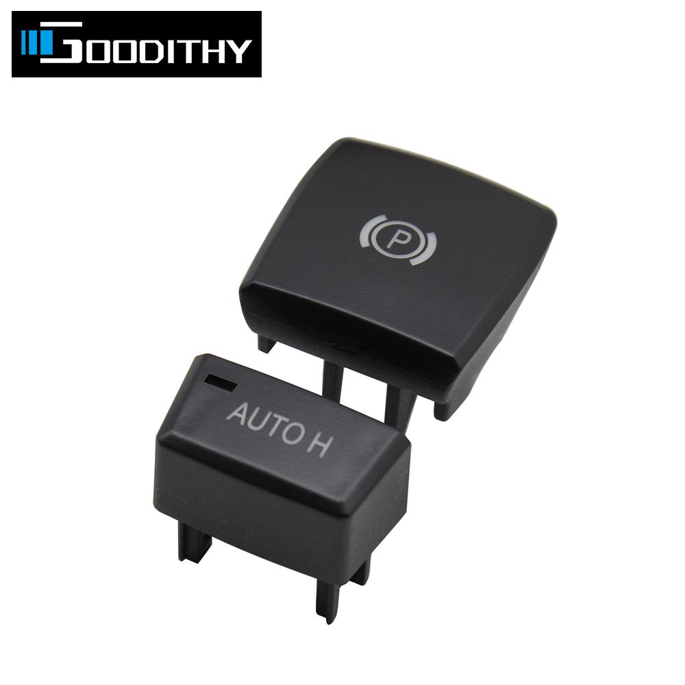 

Электронная кнопка ручного тормоза P, автоматическая панель, пластиковый черный переключатель для BMW X5 X6 E70 E71 E72 2007-2013