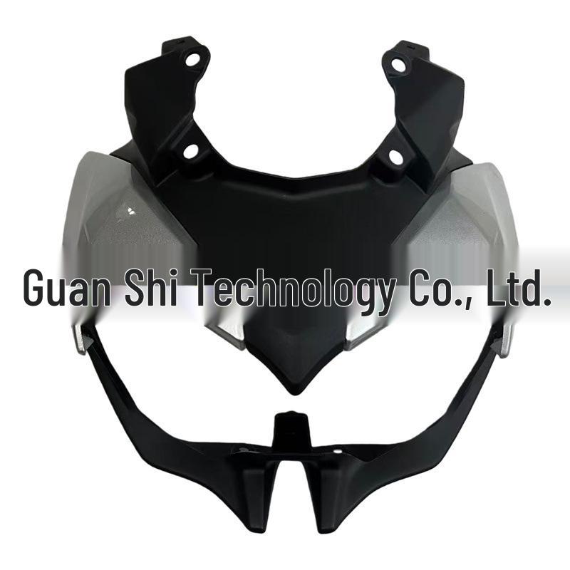 Kawasaki Z650 (2021-2024) Scheinwerferrahmenabdeckung aus Kohlefaser