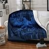 1 stk Ravenclaw Galtvort Flanellteppe [Koselig Kastepledd] For Sofa, Seng, Reise, Camping, Stue, Kontor, Sofa, Stol, Og Seng