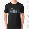 Ringo  1973 Minimalist Album Logo T Shirt Cotton Men Women DIY Print The Music 60s Classic Band Ringo 70s Paul John Here