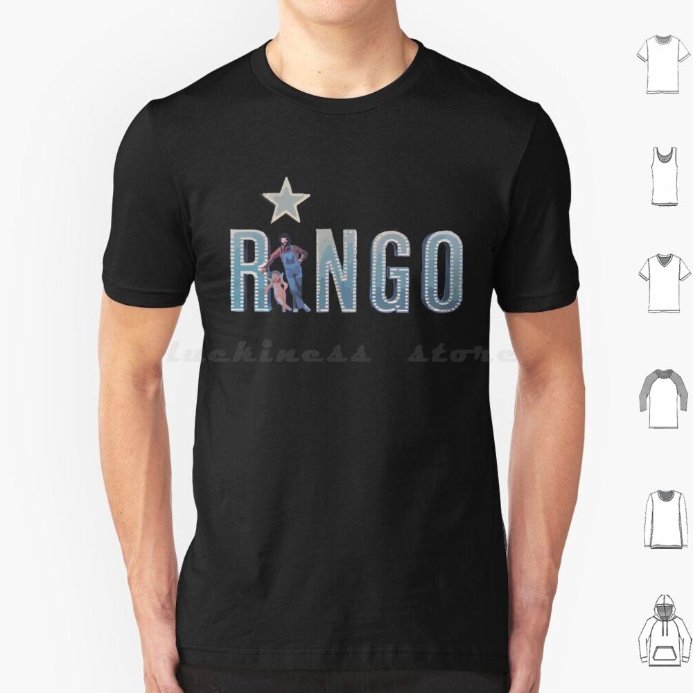 Ringo  1973 Minimalist Album Logo T Shirt Cotton Men Women DIY Print The Music 60s Classic Band Ringo 70s Paul John Here