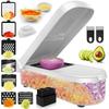 Multi-Function Manual Vegetable Cutter & Grater - Carrot & Potato Slicer