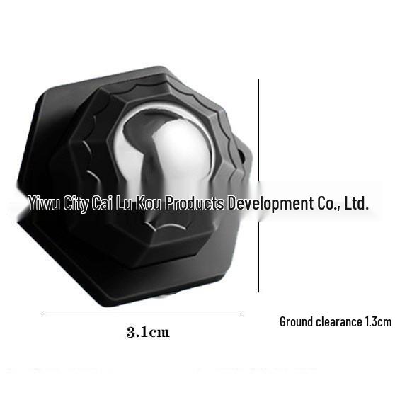 Silent Adhesive Caster: Three-Ball & Five-Ball Roller Wheel for Mobile Furniture
