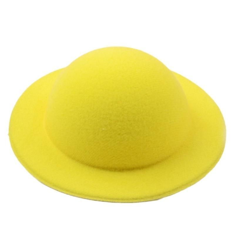 652F Sophisticated Unisex Hat Base Street Dramatic Temperament Trendy Hat Base жёлтый