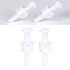 Hinge Bolts Screw Reliable Plastic Toilet Repair Kit 2pc Hinge Bolts Screw Set White Bathroom Fixture Accessories