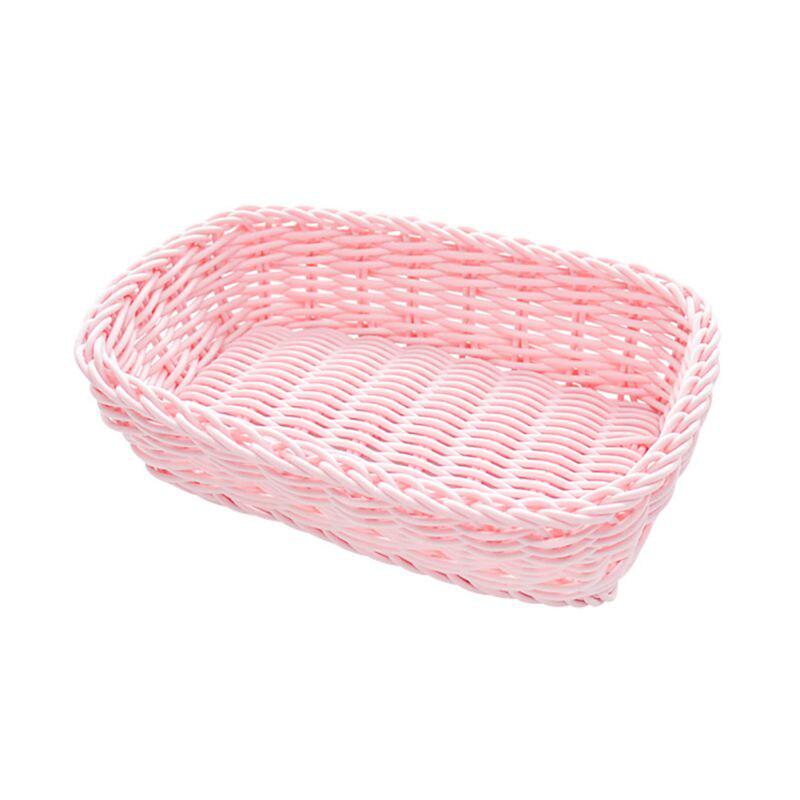 1Pcs Storage Baskets Desktop Food Sundries Storage Organizer Women Cosmetic Container Home Kitchen Bathroom