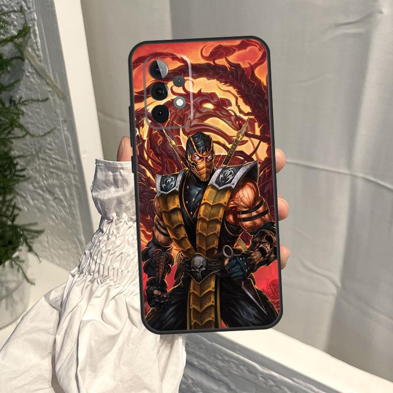 Mortal Combat Case For Samsung Galaxy A54 A34 A52 A21S A12 A22 A32 A14 A13 A23 A33 A53 A73 A51 A71 Cover