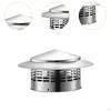 Round Chimney Cap Flue Cover Rainproof Cone Top Exhaust Vent Lid Roof Rain Guard