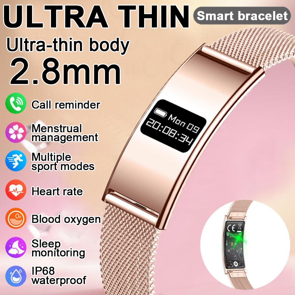 Smart Bracelet Call Reminder Time Display Smart Watch Heart Rate Sleep Monitor Sport Wrist Band Fitness Tracker Pedometer