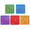 5pcs Bingo Game Card Easy-Read With Sliding Windows Reusable Logical Thinking Ability Game Bingo Board Game Party Gift For Adult